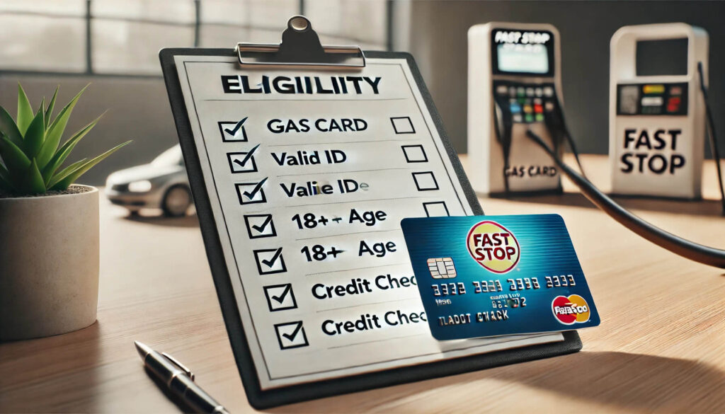 Eligibility Criteria for the Fast Stop Gas Card