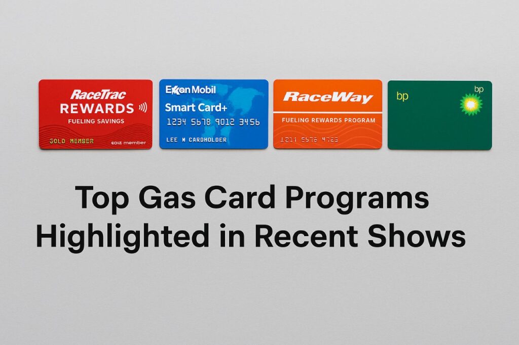 Top Gas Card Programs Highlighted in Recent Shows