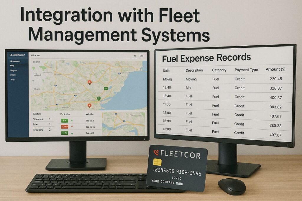 Integration with Fleet Management Systems: Fleetcor Credit Card: