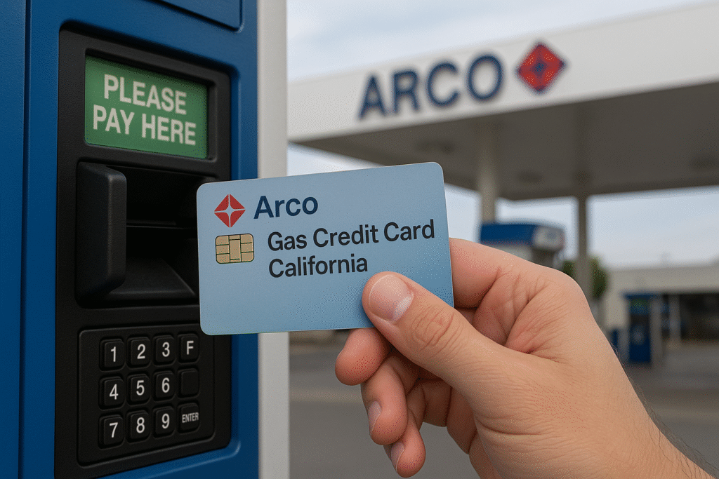 How the Arco Gas Credit Card California Works