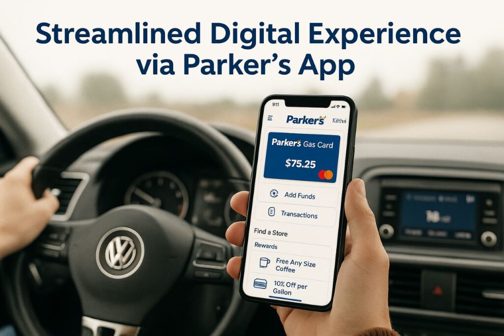 Streamlined Digital Experience via Parker’s App