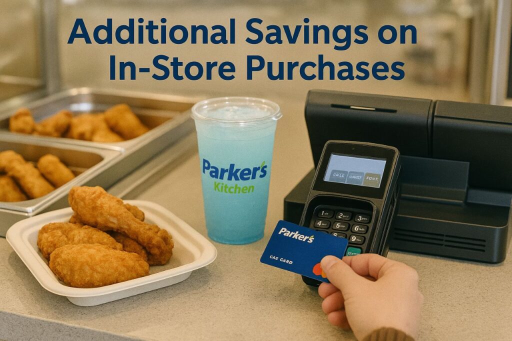 Additional Savings on In-Store Purchases